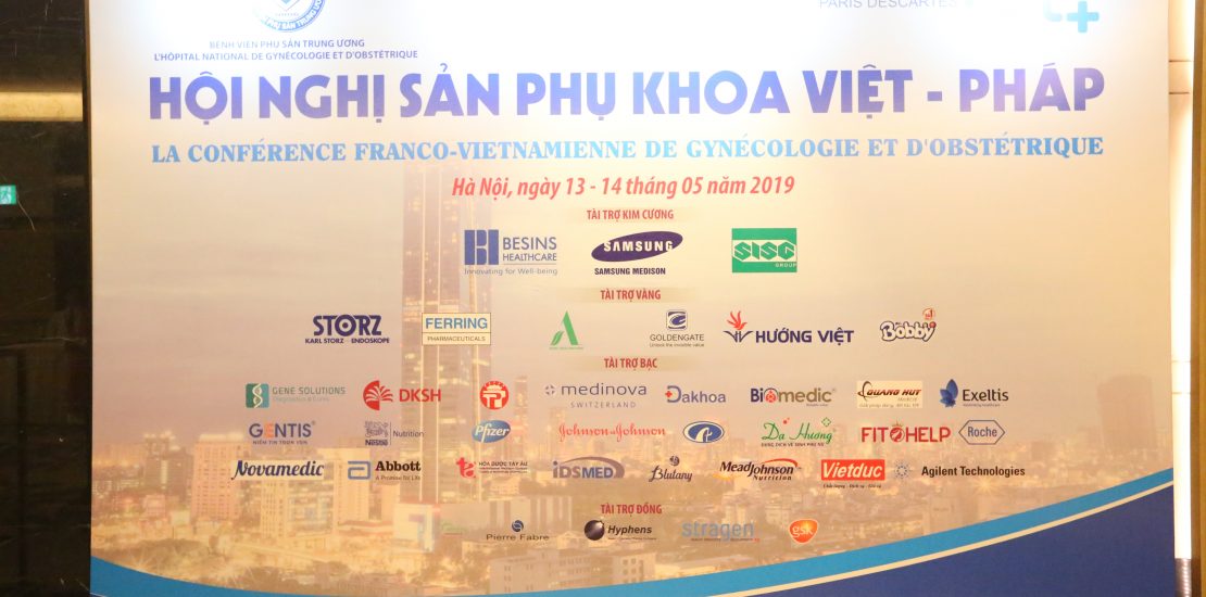 Biomedic tài trợ bạc “Hội nghị Sản phụ khoa Việt-Pháp 2019”