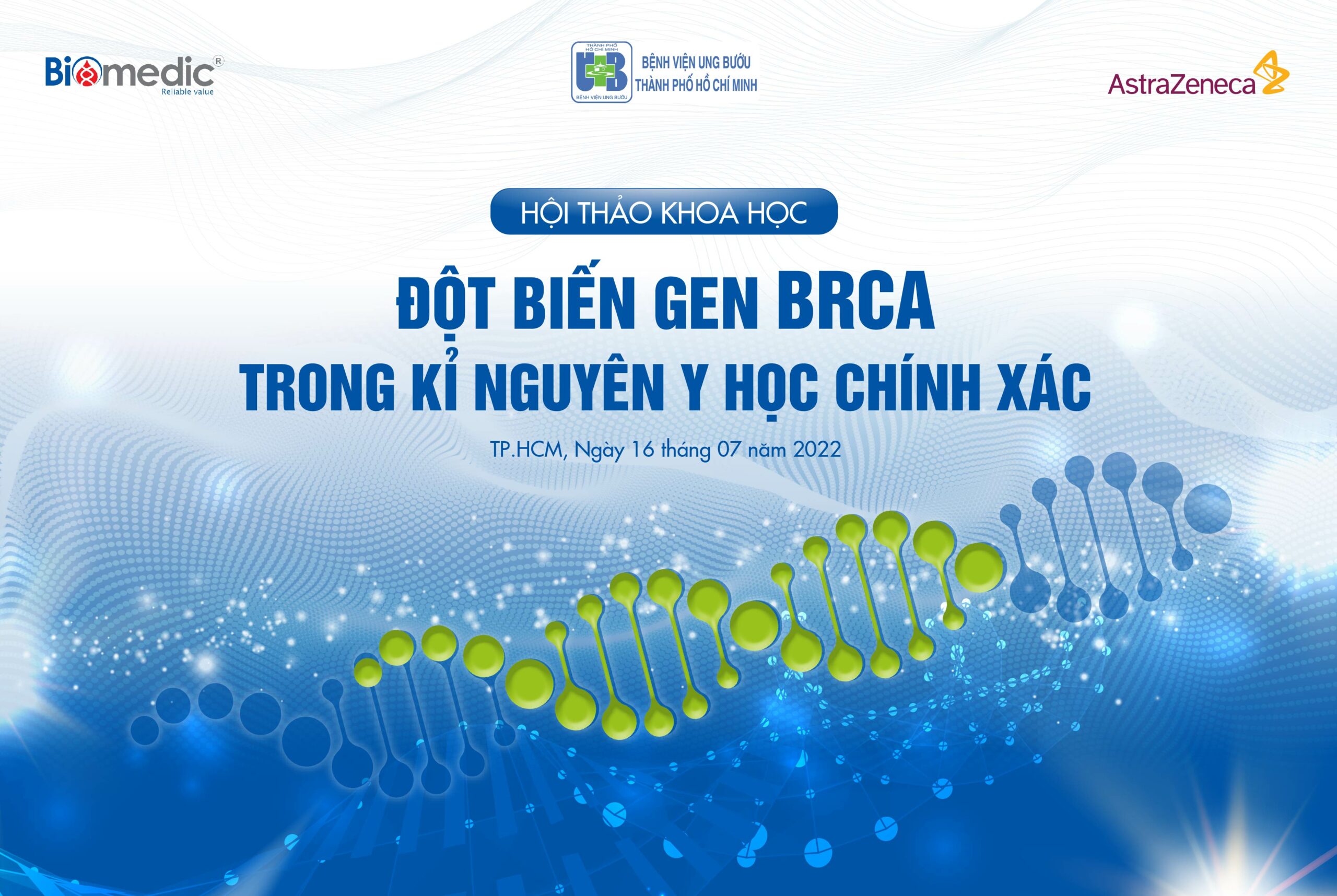 Biomedic đồng hành cùng bệnh viện ung bướu TP. Hồ Chí Minh tổ chức Hội thảo khoa học “Đột biến gen BRCA trong kỷ nguyên y học chính xác”