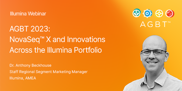AGBT 2023: NovaSeq™X and Inovations across the Illumina portfolio