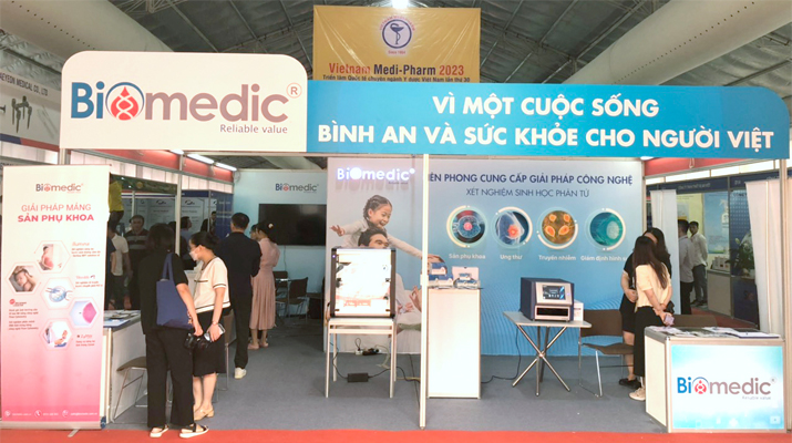Biomedic successfully introduced new technological solutions at the Medipharm 2023 exhibition.