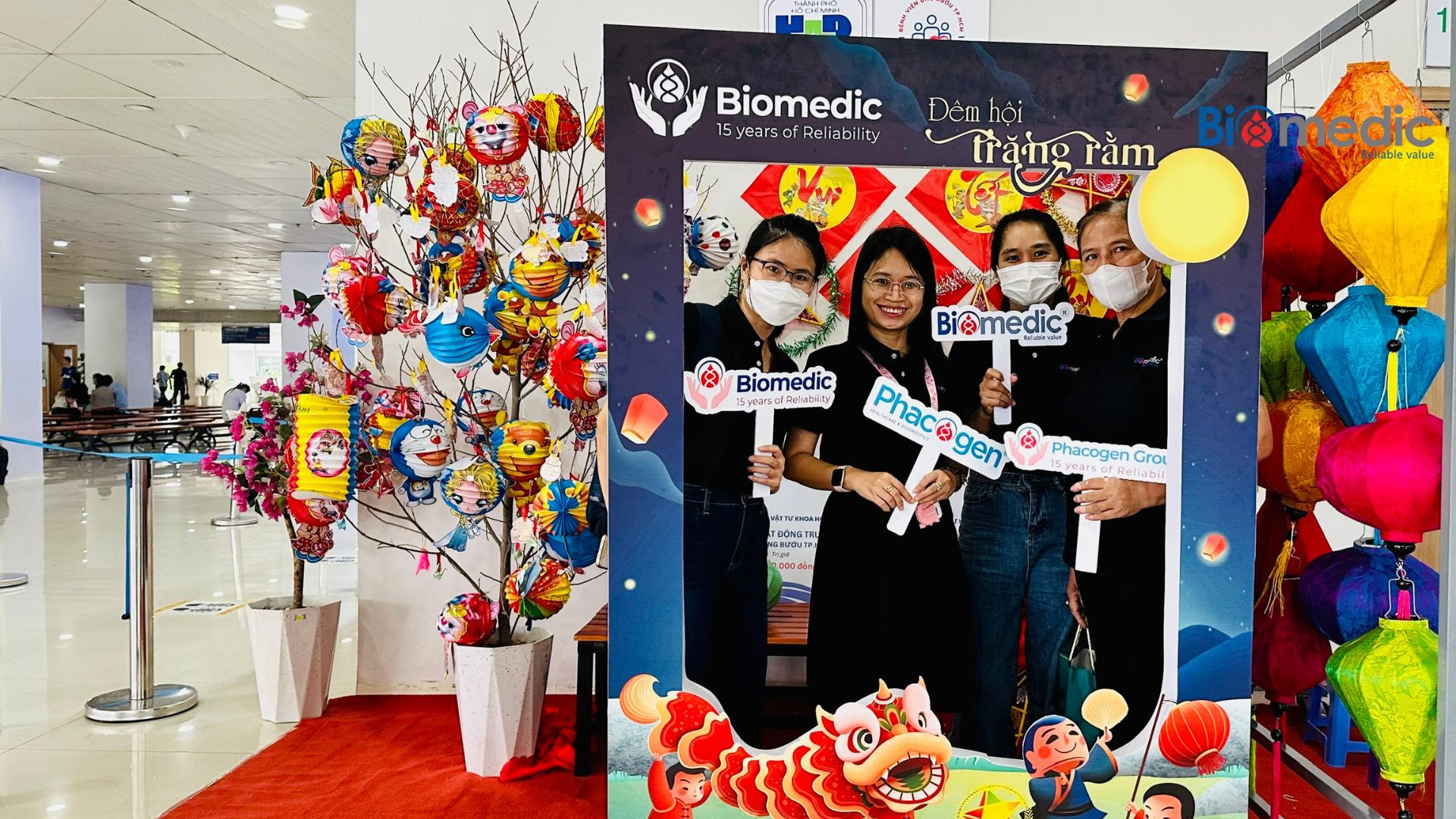 Biomedic organized a heartwarming Mid-Autumn Festival event at Ho Chi Minh City’s Oncology Hospital