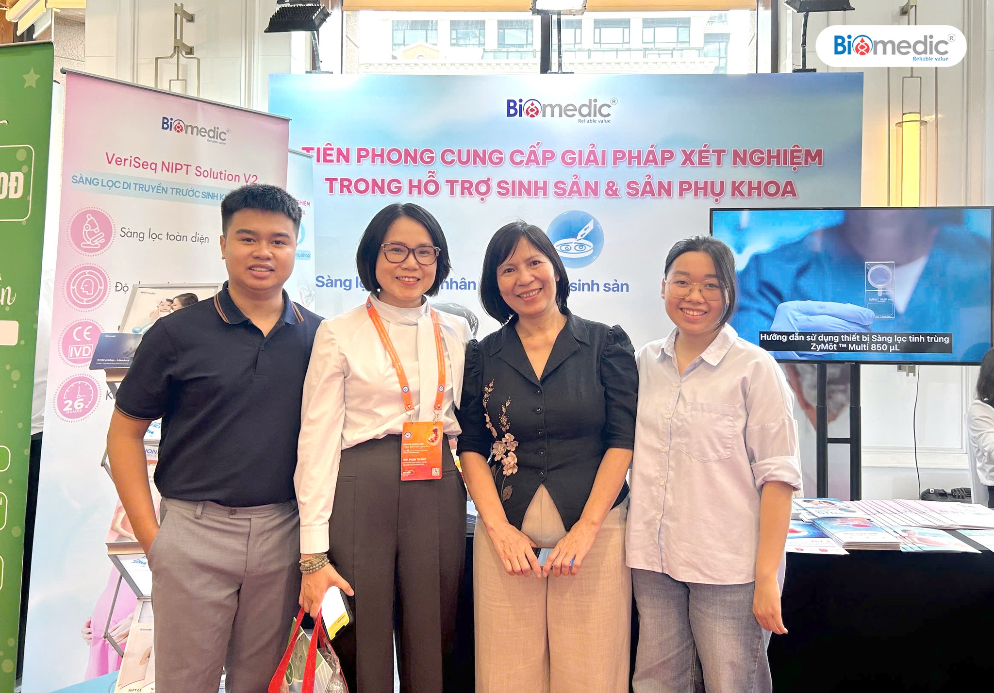 Biomedic tại Hội nghị thường niên Y học bào thai lần thứ 4